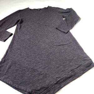 Yak&Yeti Women's Size Medium  Handkerchief Dress Gray